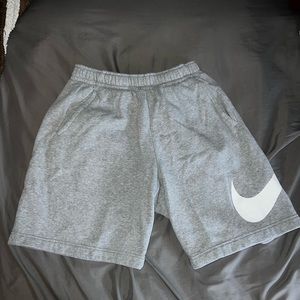 Grey Nike Sweatshorts